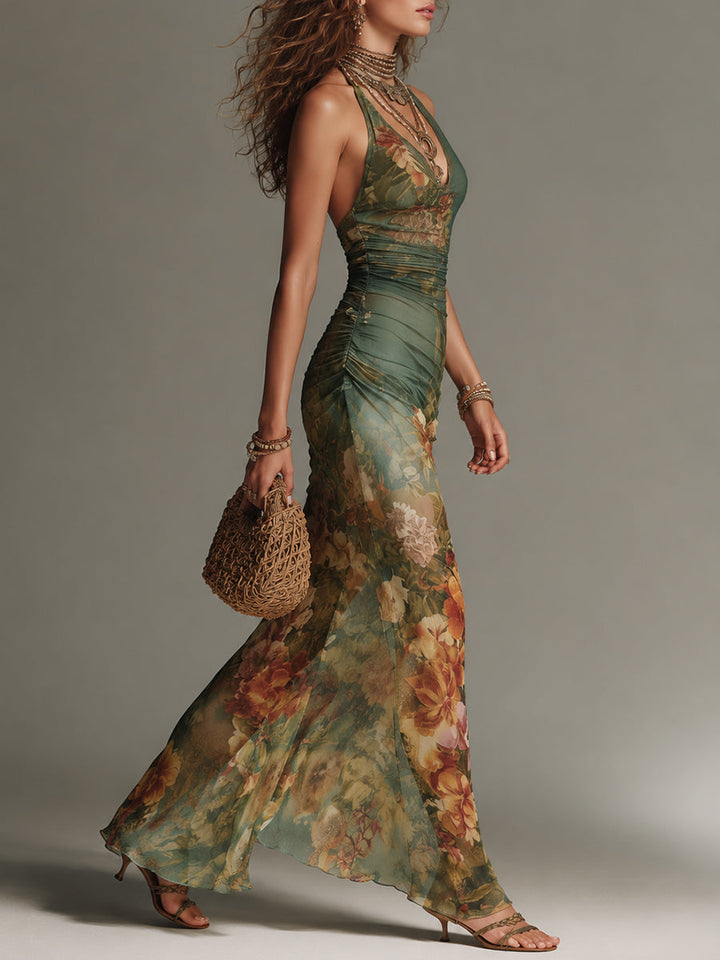 Shea | Floral Maxi Dress for Women