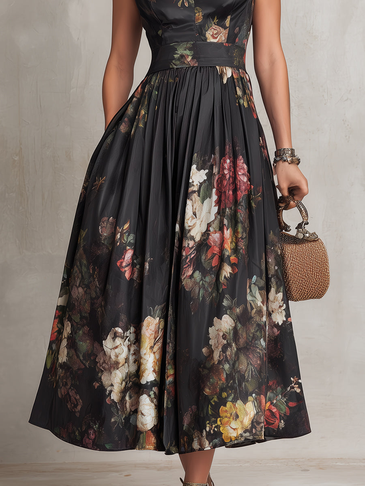 Mia | Keyhole Pleated