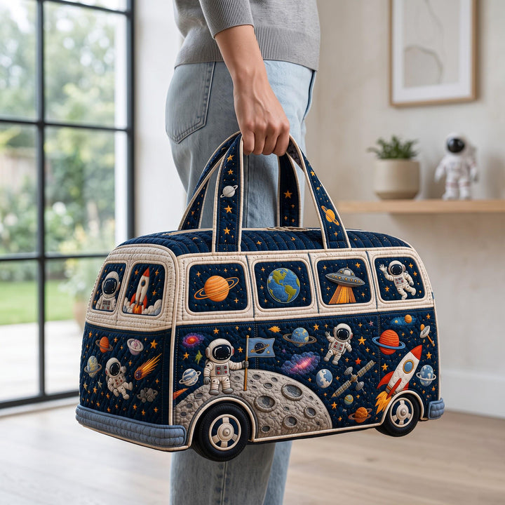 Galaxy Explorer Quilted Duffle Bag