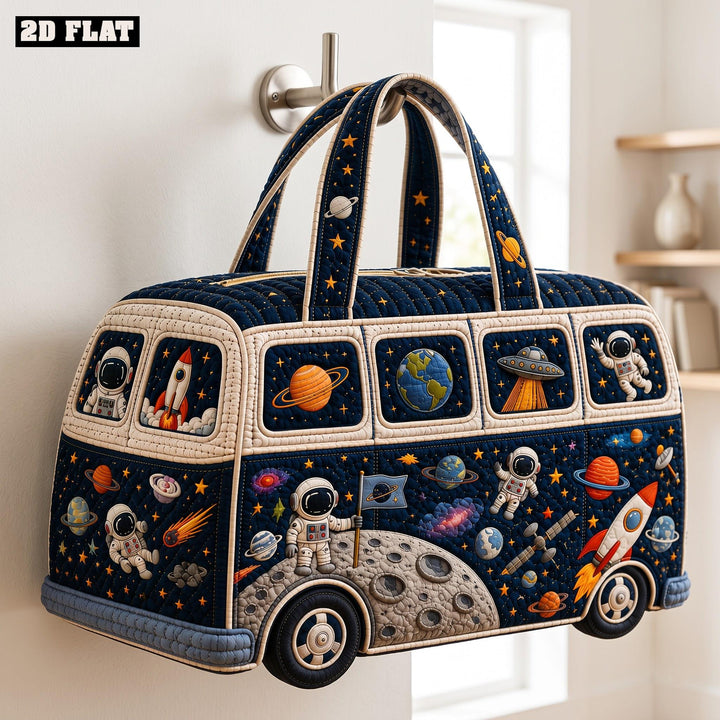 Galaxy Explorer Quilted Duffle Bag