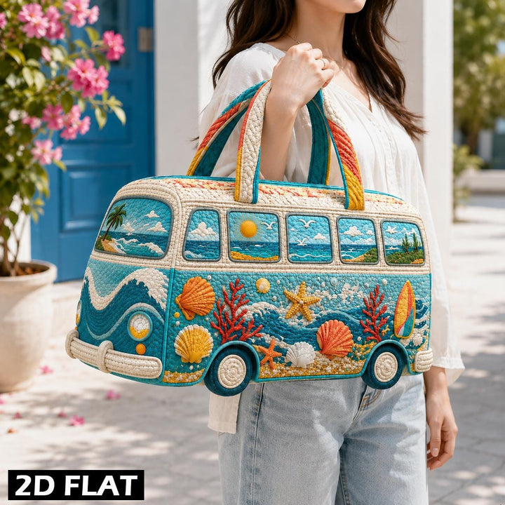 Ocean Reef Camper Quilted Duffle Bag